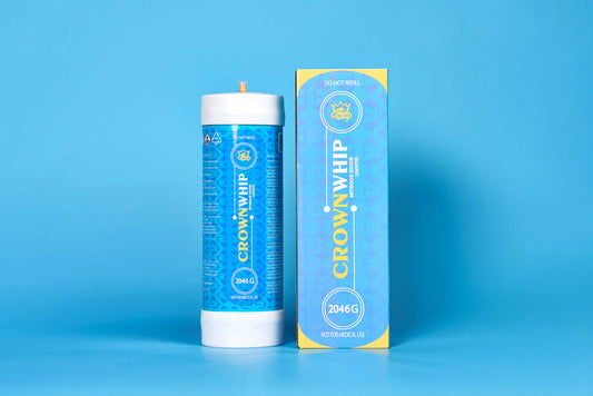 CrownWhip 3.3L (2046g) Premium Nitrous Oxide Tanks