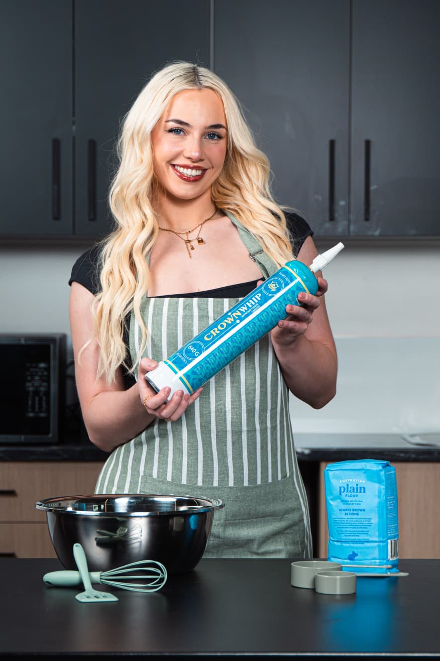 1x CrownWhip 1L (640g) Premium Nitrous Oxide Tanks | Whipped Cream | Fast Shipping