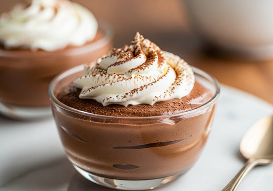 No-Bake Whipped Cream Chocolate Mousse
