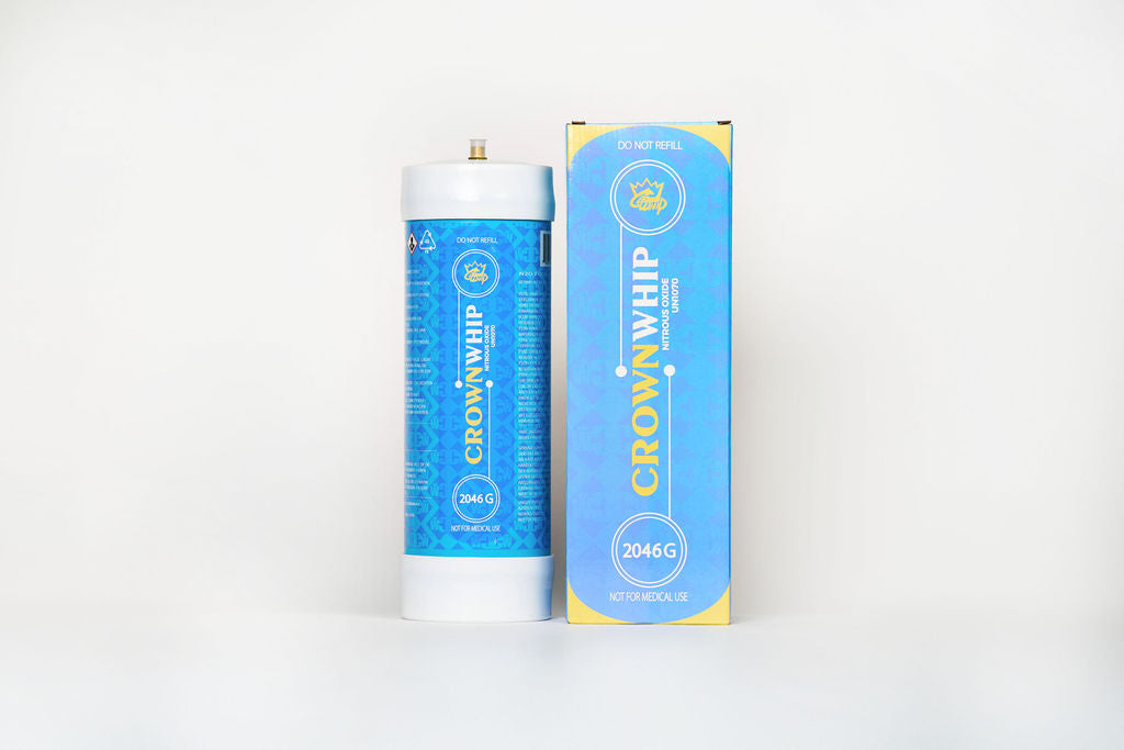 CrownWhip 3.3L (2046g) Premium Nitrous Oxide Tanks