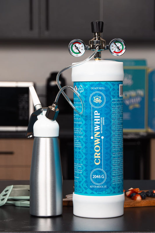 Avanti 500ml Whipped Cream Dispenser with Three Nozzles - Professional-Grade