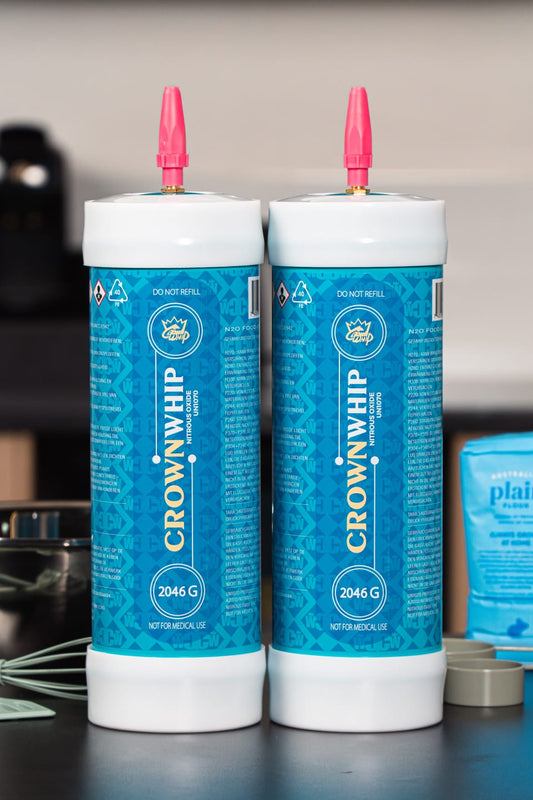CrownWhip 3.3L (2046g) Premium Nitrous Oxide Tanks