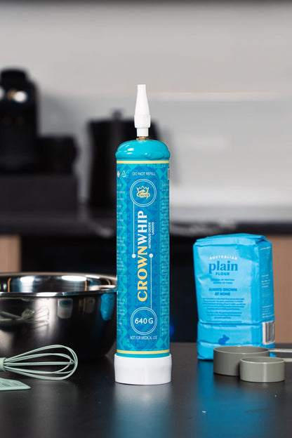 CrownWhip 1L (640g) Premium Nitrous Oxide Tanks